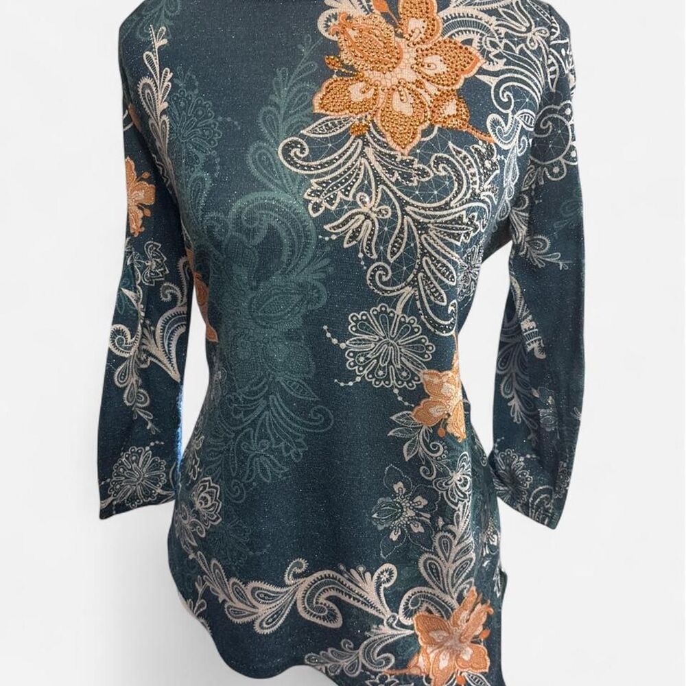 Westport Women's Blue and Green Blouse